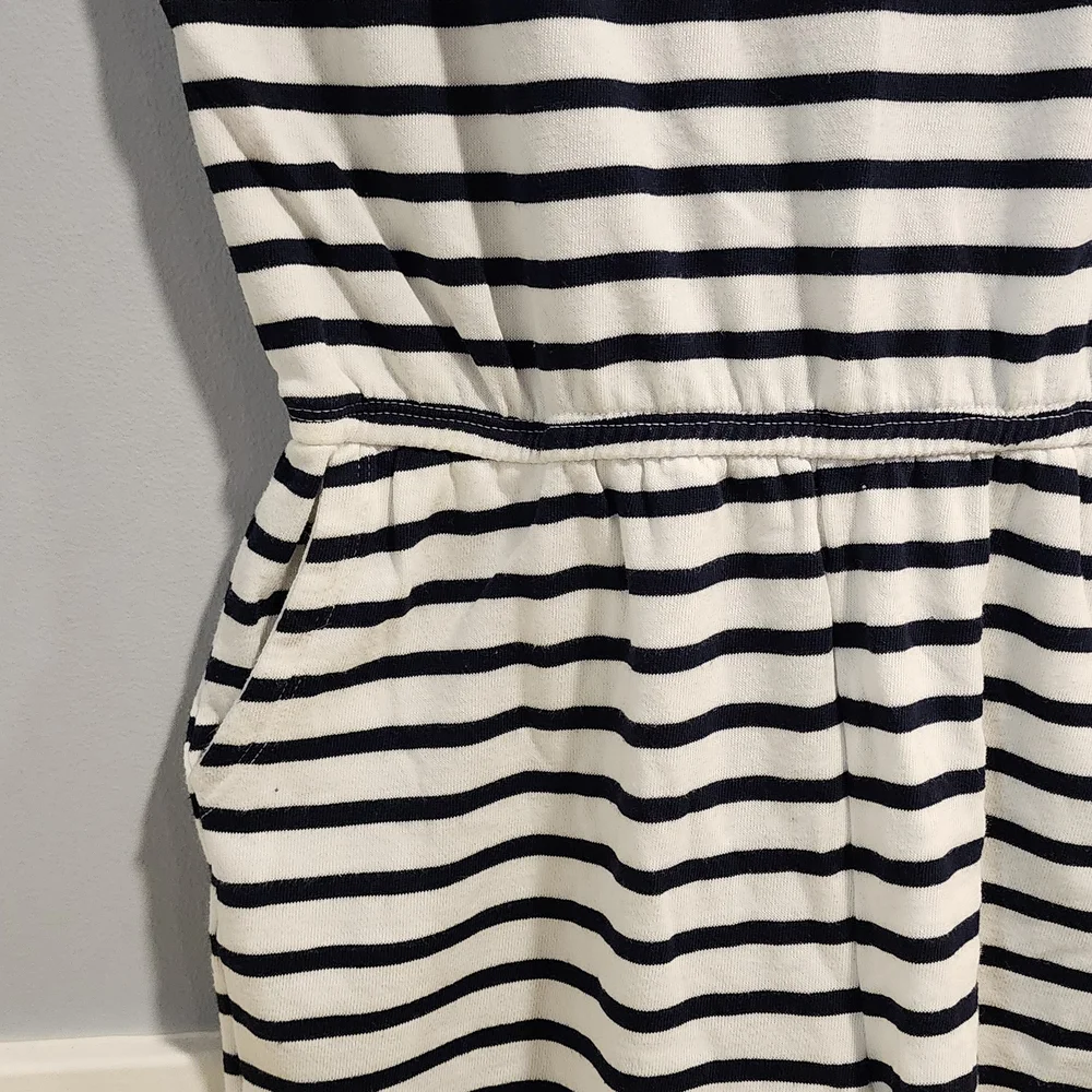 GAP Black and White Striped Bodysuit Kids Size Large